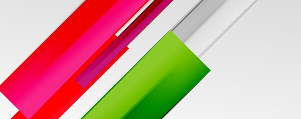 Multicolored lines background. Design template for business or technology presentations, internet posters or web brochure covers