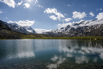 Fototapeta na wymiar Urlaub in Zermatt - Matterhorn