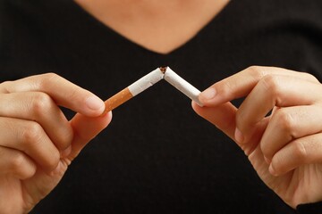 women quit smoking for health and family perspective on addiction