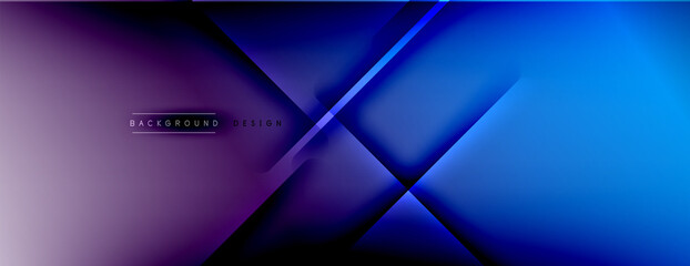 Abstract background. Shadow lines on bright shiny gradient background.