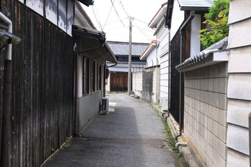 日本の岡山県玉野市八浜の美しい風景