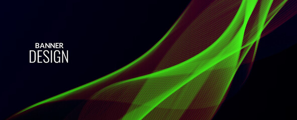 Abstract background modern elegant colorful banner background