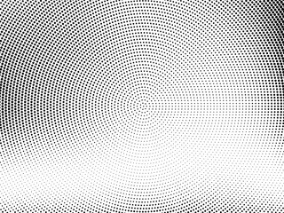 Abstract geometric dotted halftone pattern design background