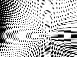 Abstract geometric dotted halftone pattern design background