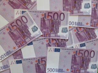 Bargeld Euros 500-Euro-Schein
