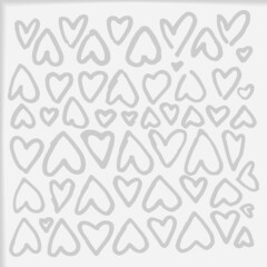 love pattern gray hearts 