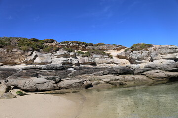 
Landscape of Brittany, port of Kerroch