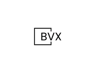 BVX letter initial logo design vector illustration