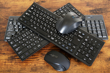 パソコンのワイヤレスキーボード