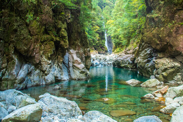 三重県大杉谷　シン淵