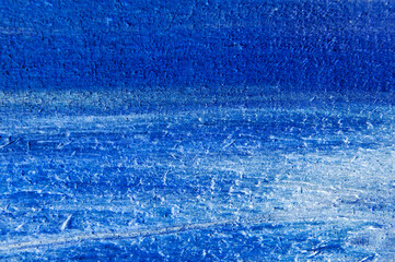 Fototapeta na wymiar Wood blue texture board. Blue background for design