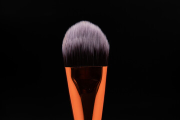 Brocha de maquillaje para rostro detalle