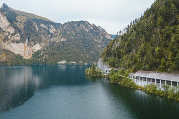 Fototapeta premium Traunsee lake in Gmunden