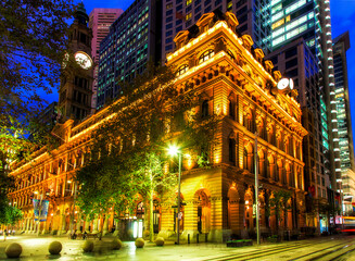 Sydney GPO corner martin