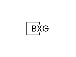BXG Letter Initial Logo Design Vector Illustration
