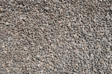 Gray stone texture, gravel background