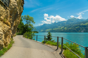 Obraz premium view of the lake