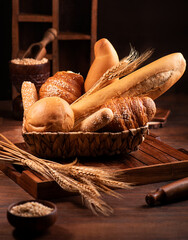 bread in basket