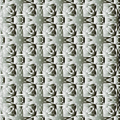 Silver metallic gradient with repeat Pattern . Abstract metallic background