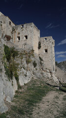 Fototapeta na wymiar fortress on the mountain, Klis fortress, Klis, Split, Croatia