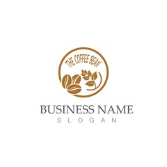 Fototapeta premium coffee bean icon vector