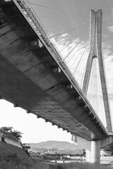 Fototapeta premium bridge in the fog