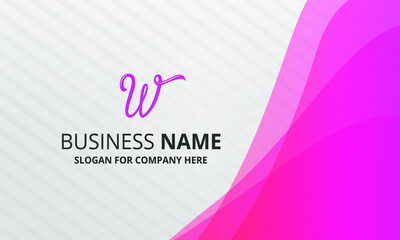 Abstract Pink and White Business Presentation Background