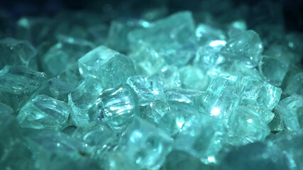 cubes of ice