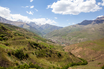Dallagkau. Fiagdon. Alagir district. North Ossetia