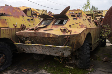 Soviet military vehicle, Buryakovka radioactive vehicles graveyard