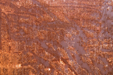 Grunge rusted metal texture, rust and oxidized metal