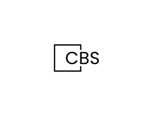 CBS Letter Initial Logo Design Vector Illustration