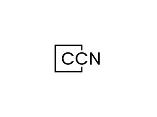 Obraz premium CCN Letter Initial Logo Design Vector Illustration