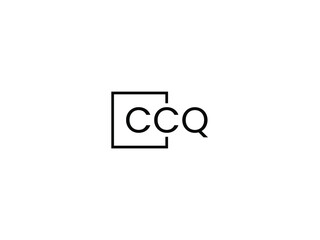 CCQ Letter Initial Logo Design Vector Illustration