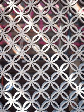 Window Grille Decoration With Pattern