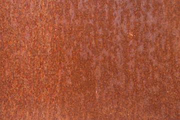 Orange rusted metal texture, rust and oxidized metal