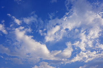 Obraz premium blue sky with clouds