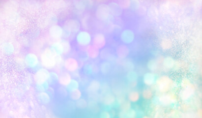 淡い菫色から淡い緑へから　泡　pale purple　pale green　gradation