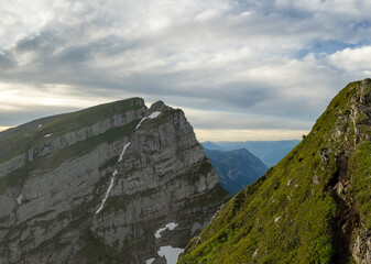 Churfirsten Schweiz im Sommer
