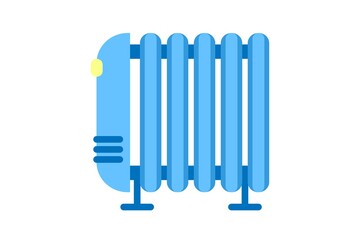 Heater icon. Vector linear sign, symbol, logo of heater for mobile concept and web design. Icon for the website of the store of household appliances, gadgets and electronics.