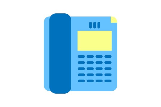 Phone icon. Vector linear sign, symbol, logo of phone for mobile concept and web design. Icon for the website of the store of household appliances, gadgets and electronics.