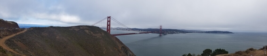 Golden Gate Bridge Panorama