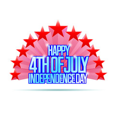 Happy 4th of july independence day