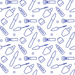 Vector Pattern Decorative cosmetics Makeup Beauty