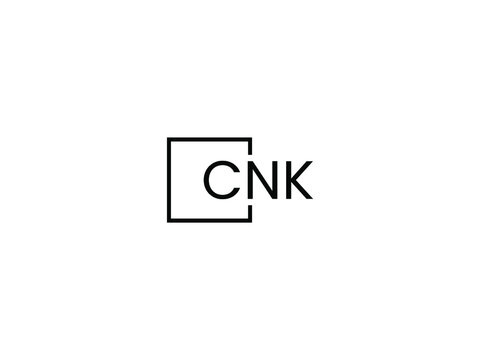 CNK letter initial logo design vector illustration