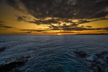 Big Island of Hawaii sunset. 