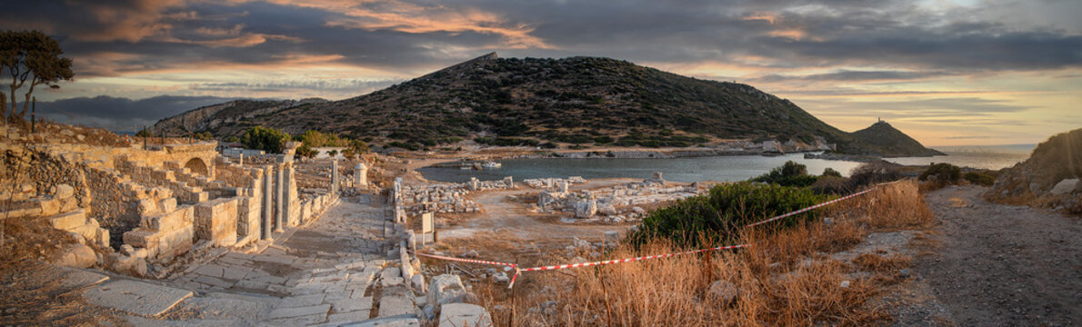 The ancient city of Knidos is one of the most important western Anatolian coastal cities. It is within the borders of Yazı Village, Datca District of Mugla Province.