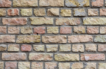 old brick wall in vintage style
