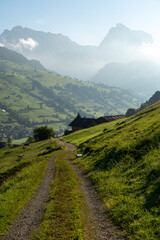 Fototapeta premium In der Schweiz bei den Churfirsten