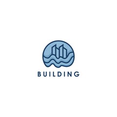 building logo graphic design template